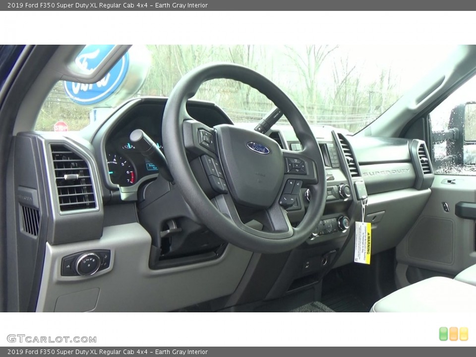 Earth Gray Interior Dashboard for the 2019 Ford F350 Super Duty XL Regular Cab 4x4 #131017965