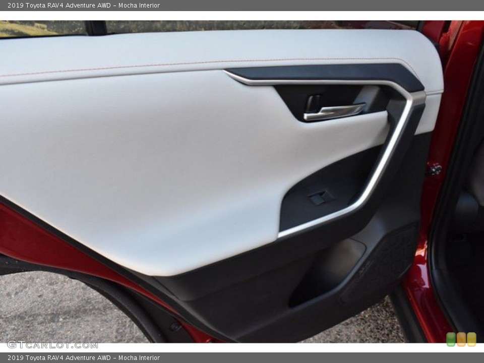 Mocha Interior Door Panel for the 2019 Toyota RAV4 Adventure AWD #131022051