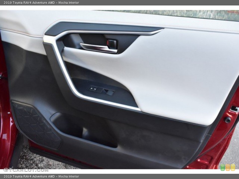 Mocha Interior Door Panel for the 2019 Toyota RAV4 Adventure AWD #131022063