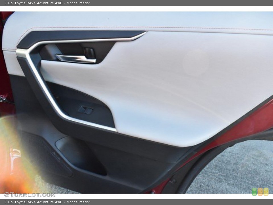 Mocha Interior Door Panel for the 2019 Toyota RAV4 Adventure AWD #131022078