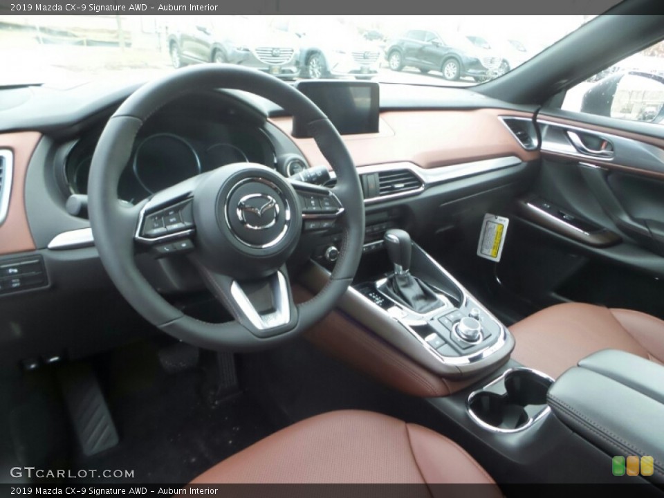 Auburn Interior Photo for the 2019 Mazda CX-9 Signature AWD #131023071