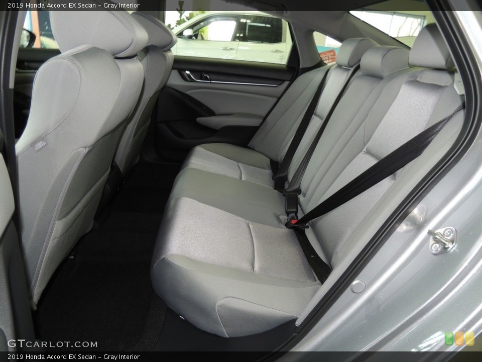 Gray Interior Rear Seat for the 2019 Honda Accord EX Sedan #131041296