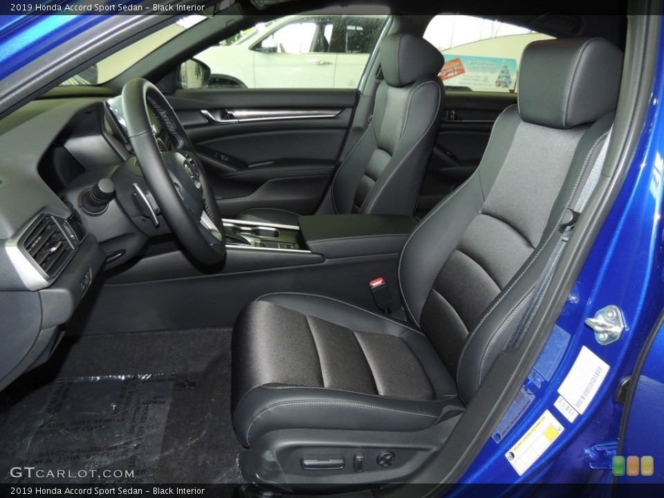 Black Interior Front Seat for the 2019 Honda Accord Sport Sedan #131041815