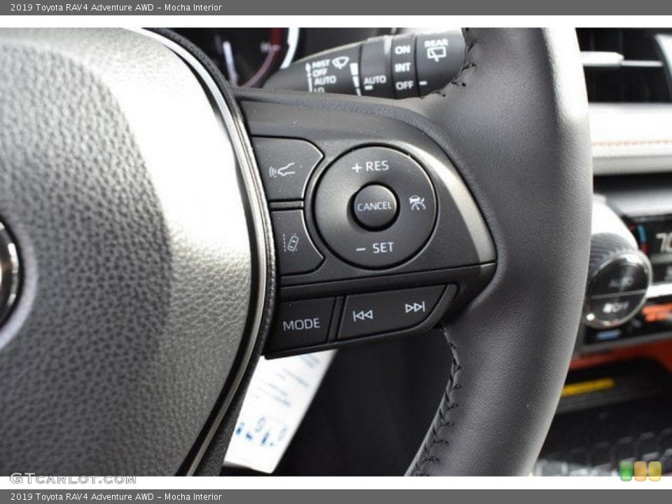 Mocha Interior Steering Wheel for the 2019 Toyota RAV4 Adventure AWD #131042034