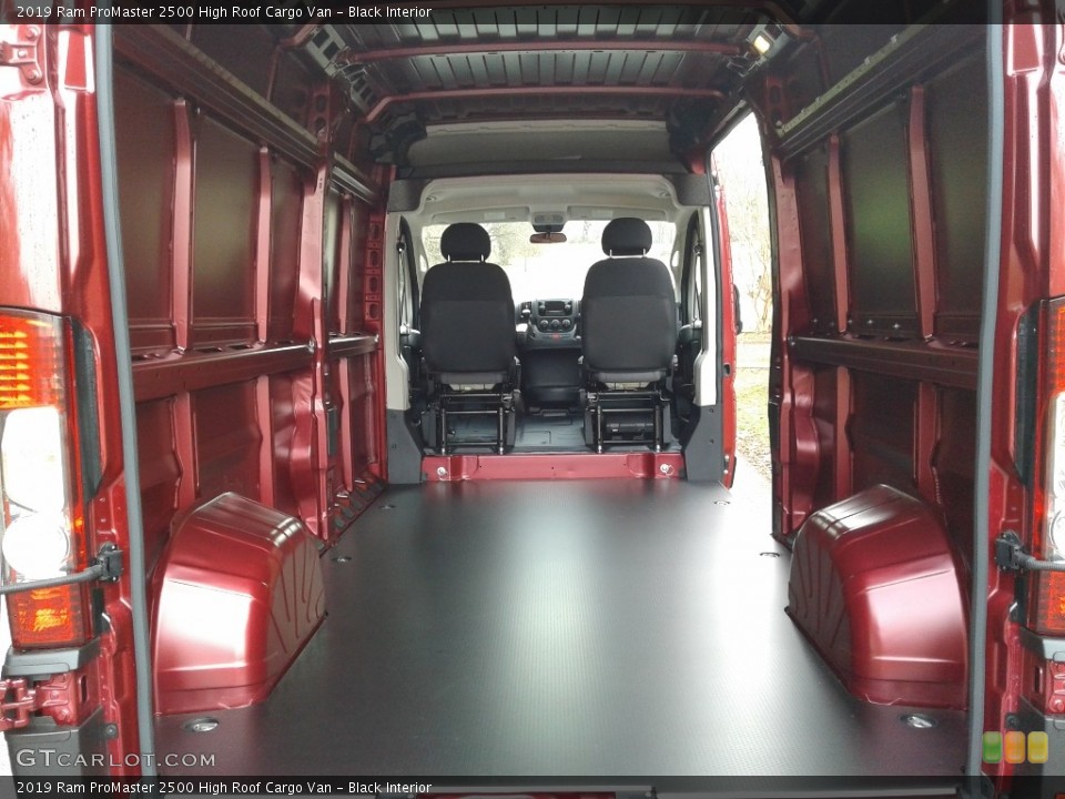 Black Interior Trunk for the 2019 Ram ProMaster 2500 High Roof Cargo Van #131042037