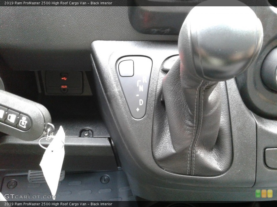 Black Interior Transmission for the 2019 Ram ProMaster 2500 High Roof Cargo Van #131042307