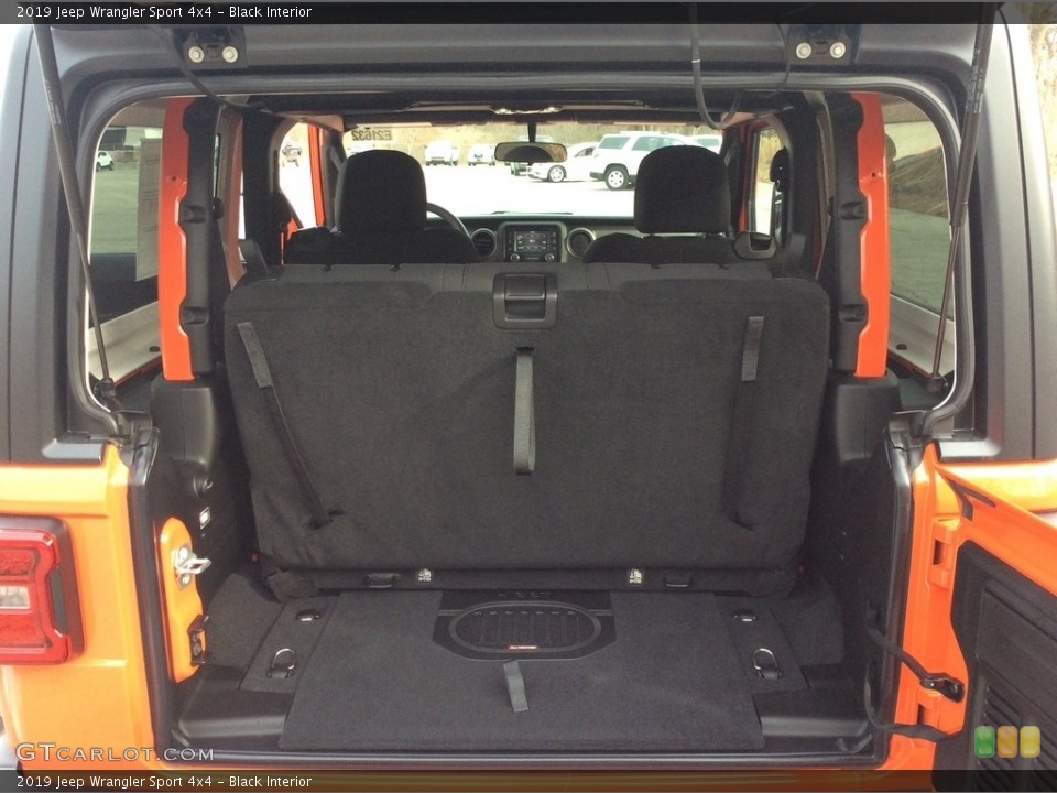 Black Interior Trunk for the 2019 Jeep Wrangler Sport 4x4 #131049200