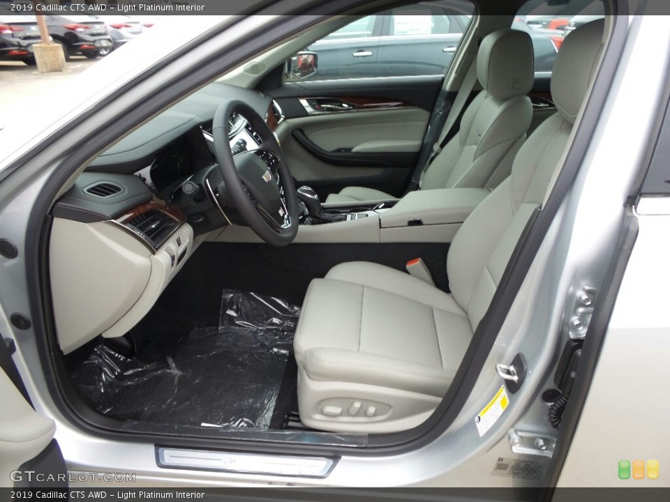 Light Platinum Interior Photo for the 2019 Cadillac CTS AWD #131049215