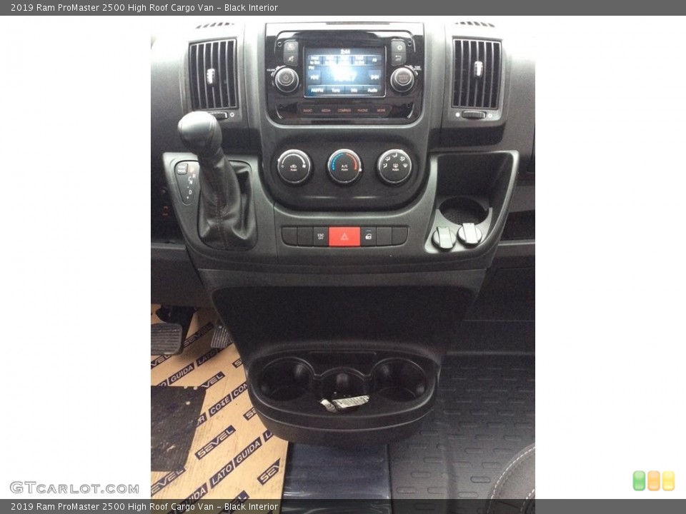 Black Interior Controls for the 2019 Ram ProMaster 2500 High Roof Cargo Van #131049563