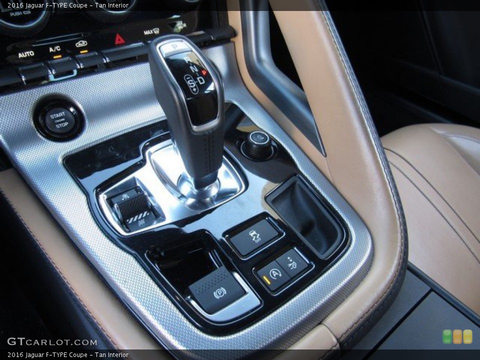 Tan Interior Transmission for the 2016 Jaguar F-TYPE Coupe #131055203
