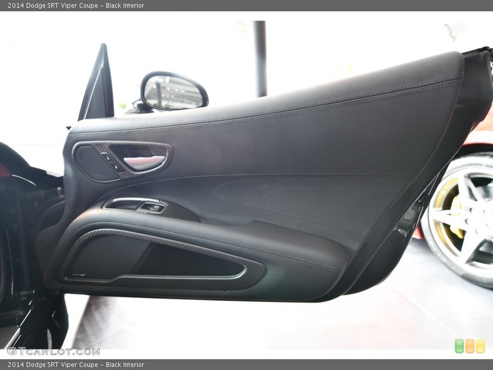 Black Interior Door Panel for the 2014 Dodge SRT Viper Coupe #131056670