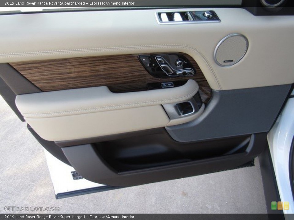 Espresso/Almond Interior Door Panel for the 2019 Land Rover Range Rover Supercharged #131057105
