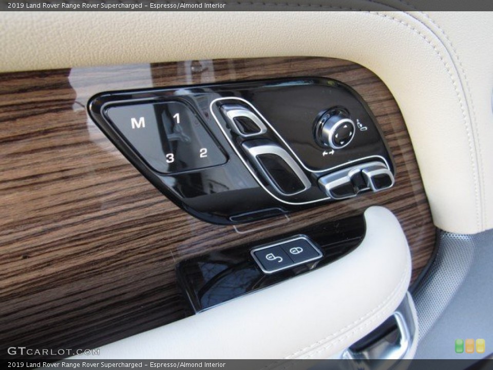 Espresso/Almond Interior Controls for the 2019 Land Rover Range Rover Supercharged #131057126