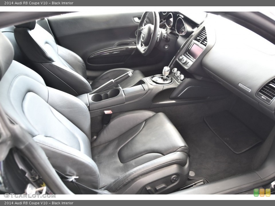 Black Interior Front Seat for the 2014 Audi R8 Coupe V10 #131057444