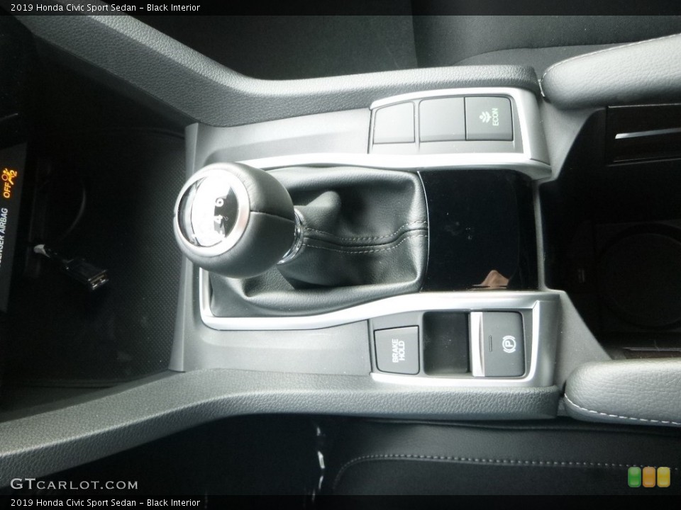 Black Interior Transmission for the 2019 Honda Civic Sport Sedan #131061488