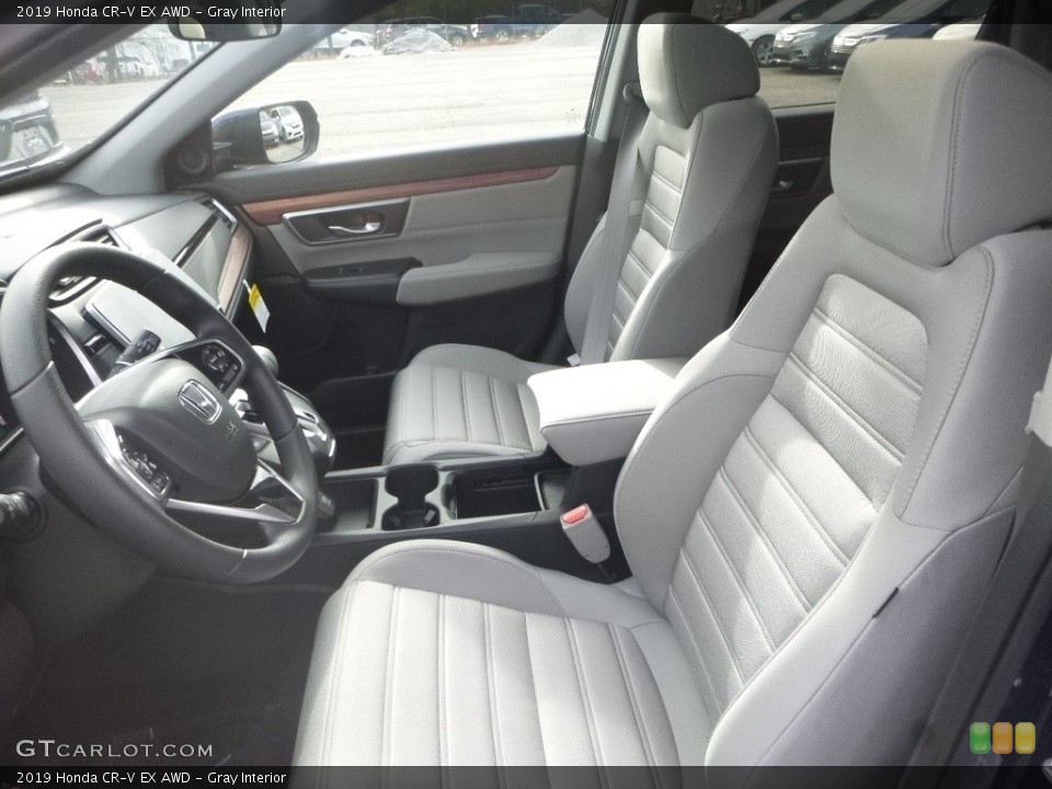Gray Interior Front Seat for the 2019 Honda CR-V EX AWD #131063588
