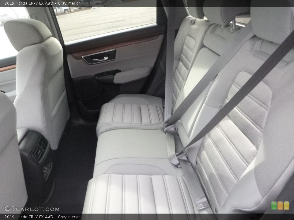 Gray Interior Rear Seat for the 2019 Honda CR-V EX AWD #131063606