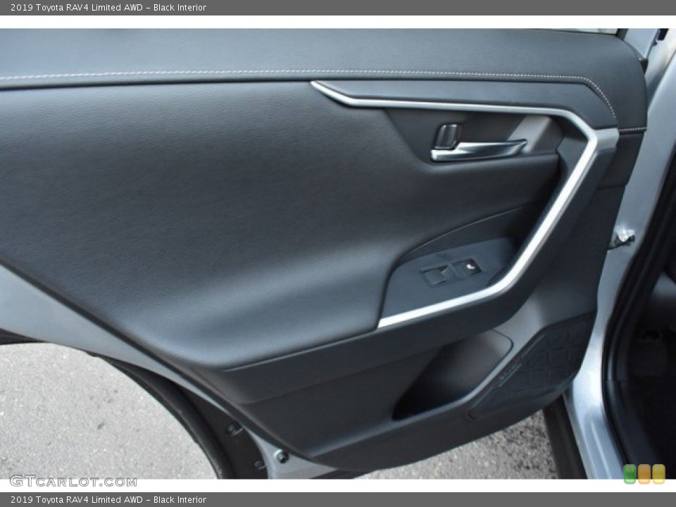 Black Interior Door Panel for the 2019 Toyota RAV4 Limited AWD #131065892