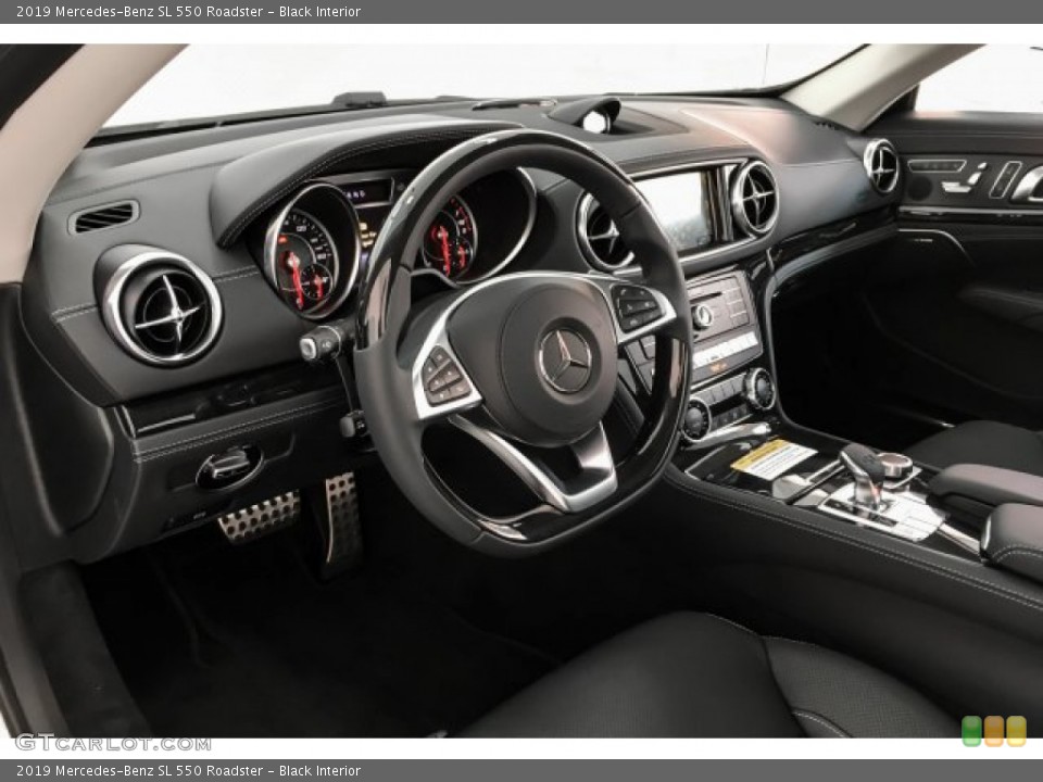 Black Interior Dashboard for the 2019 Mercedes-Benz SL 550 Roadster #131068112