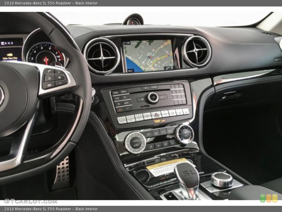 Black Interior Dashboard for the 2019 Mercedes-Benz SL 550 Roadster #131068148