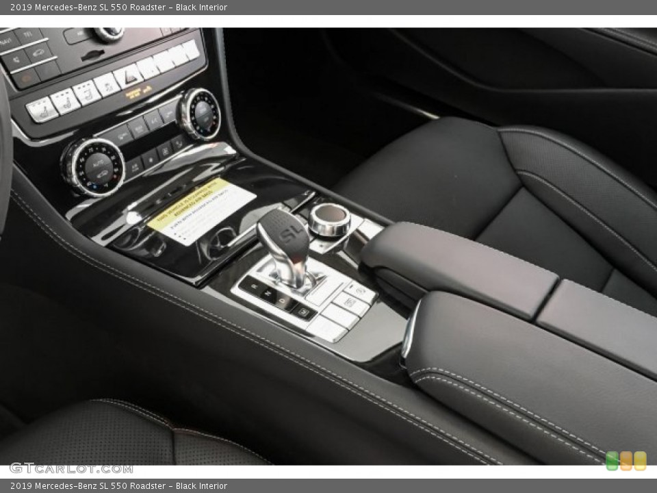 Black Interior Transmission for the 2019 Mercedes-Benz SL 550 Roadster #131068154