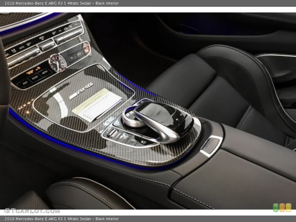 Black Interior Controls for the 2019 Mercedes-Benz E AMG 63 S 4Matic Sedan #131068319