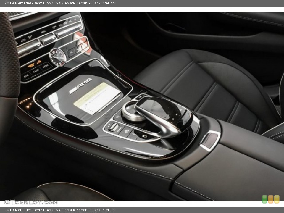 Black Interior Controls for the 2019 Mercedes-Benz E AMG 63 S 4Matic Sedan #131068496