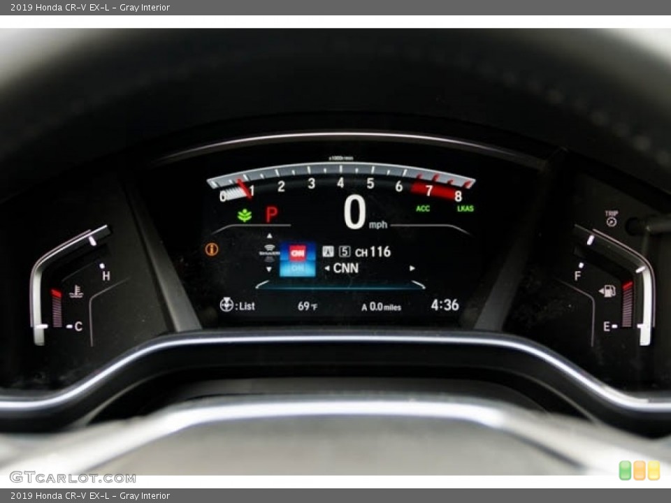 Gray Interior Gauges for the 2019 Honda CR-V EX-L #131069786
