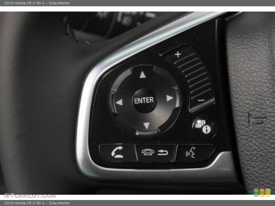 Gray Interior Steering Wheel for the 2019 Honda CR-V EX-L #131069810