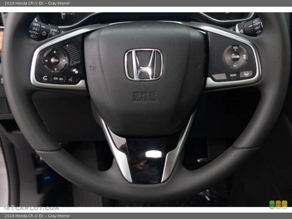 Gray Interior Steering Wheel for the 2019 Honda CR-V EX #131070128