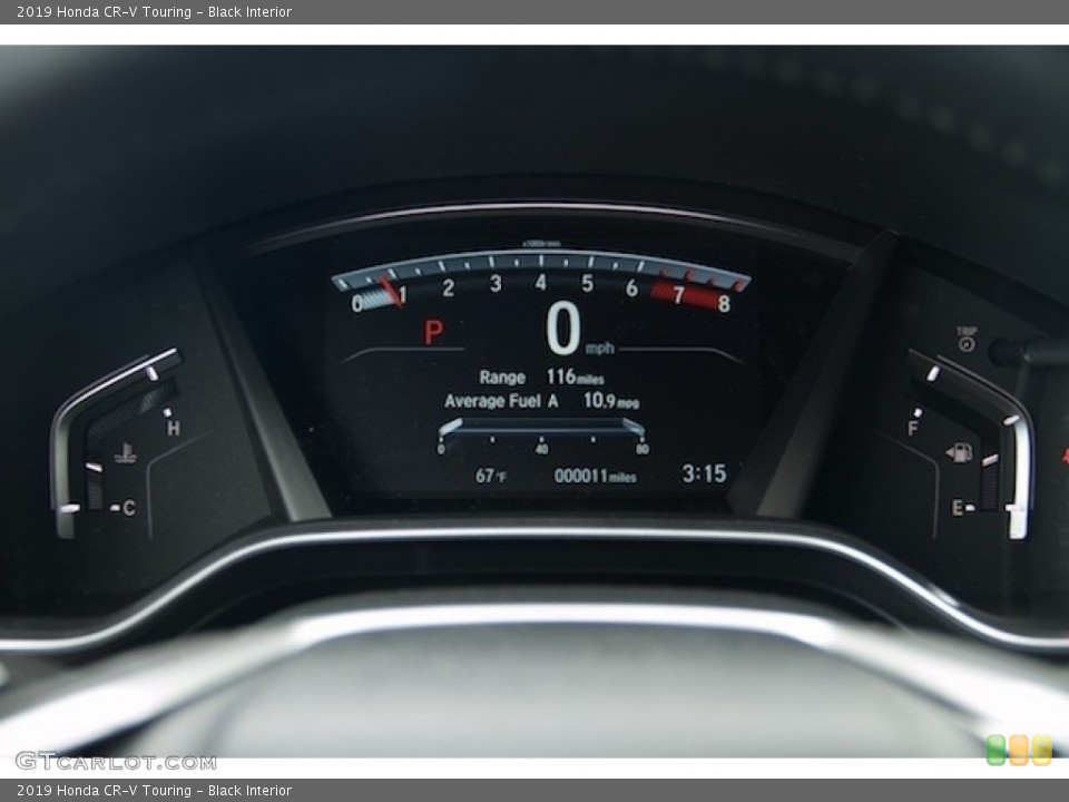 Black Interior Gauges for the 2019 Honda CR-V Touring #131070449