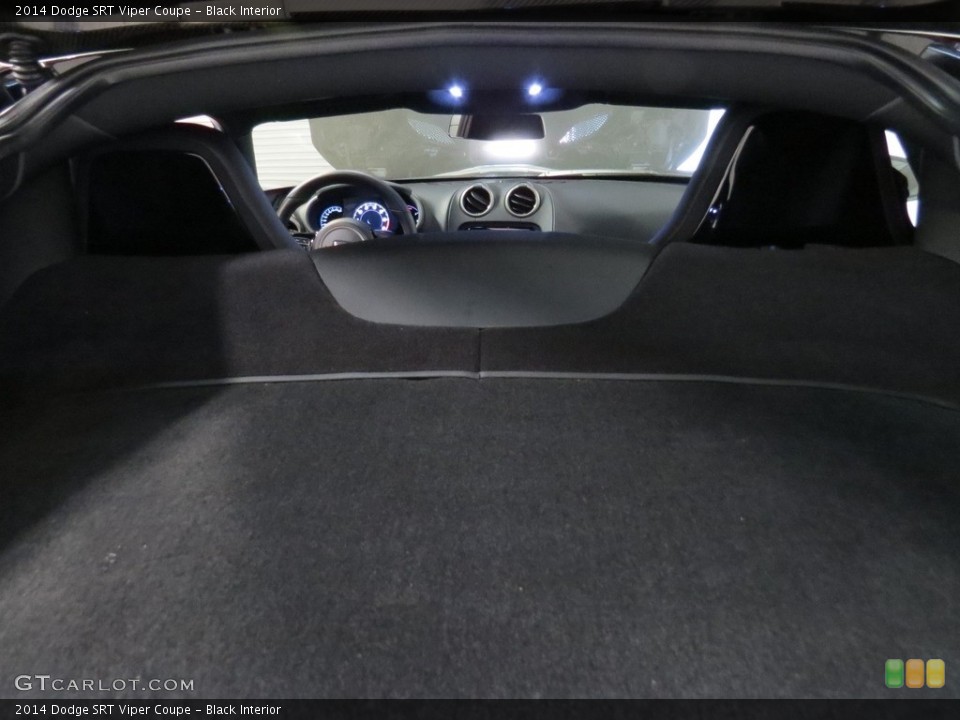 Black Interior Trunk for the 2014 Dodge SRT Viper Coupe #131071805