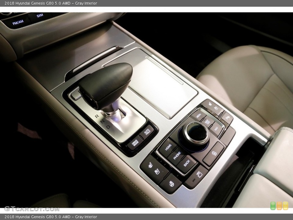 Gray Interior Transmission for the 2018 Hyundai Genesis G80 5.0 AWD #131073775