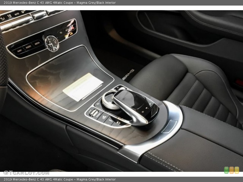 Magma Grey/Black Interior Controls for the 2019 Mercedes-Benz C 43 AMG 4Matic Coupe #131076655