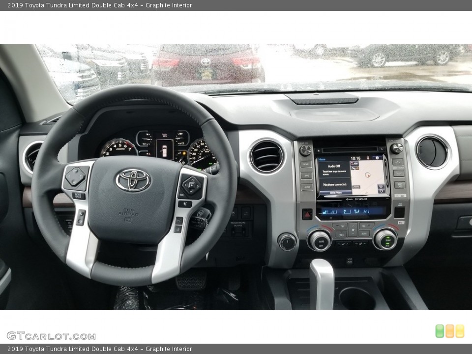 Graphite Interior Dashboard for the 2019 Toyota Tundra Limited Double Cab 4x4 #131077423