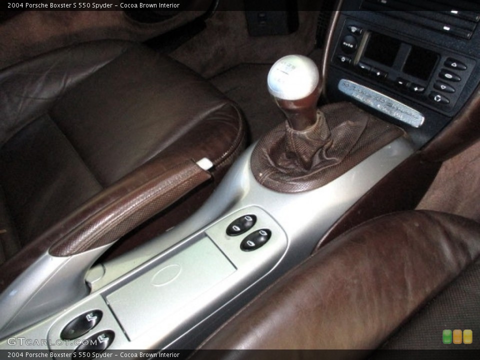 Cocoa Brown Interior Transmission for the 2004 Porsche Boxster S 550 Spyder #131078014