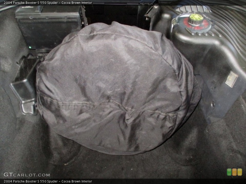 Cocoa Brown Interior Trunk for the 2004 Porsche Boxster S 550 Spyder #131078196