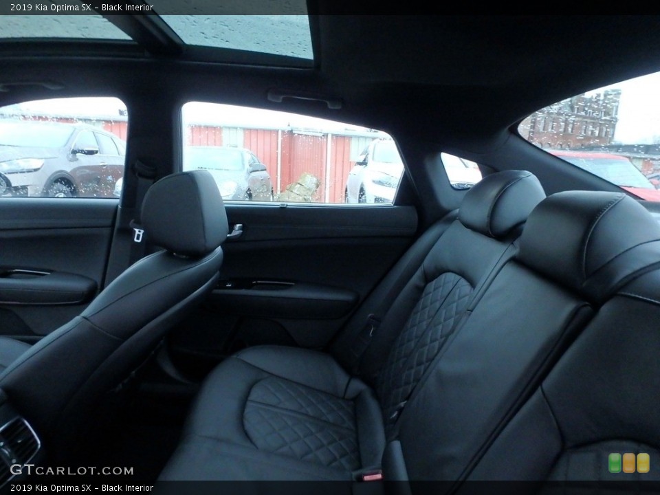 Black Interior Rear Seat for the 2019 Kia Optima SX #131082718