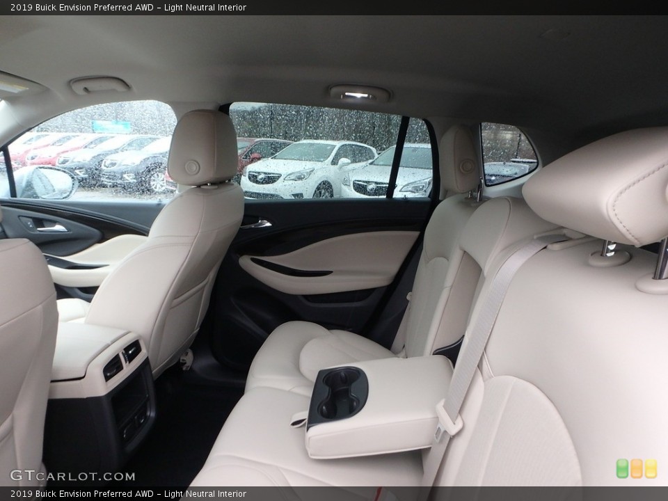 Light Neutral Interior Rear Seat for the 2019 Buick Envision Preferred AWD #131084440