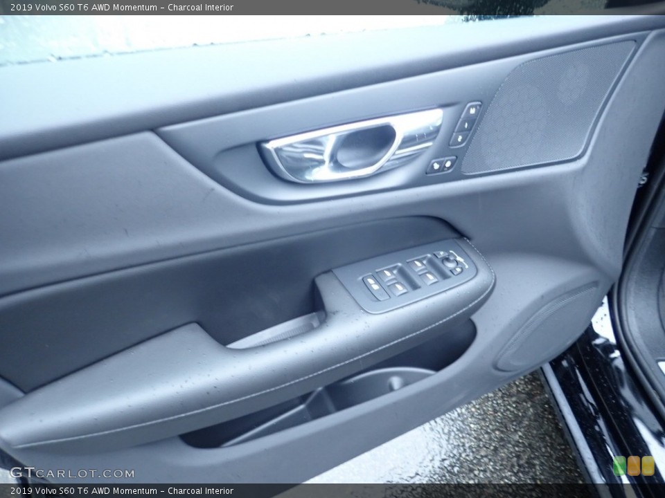 Charcoal Interior Door Panel for the 2019 Volvo S60 T6 AWD Momentum #131086300