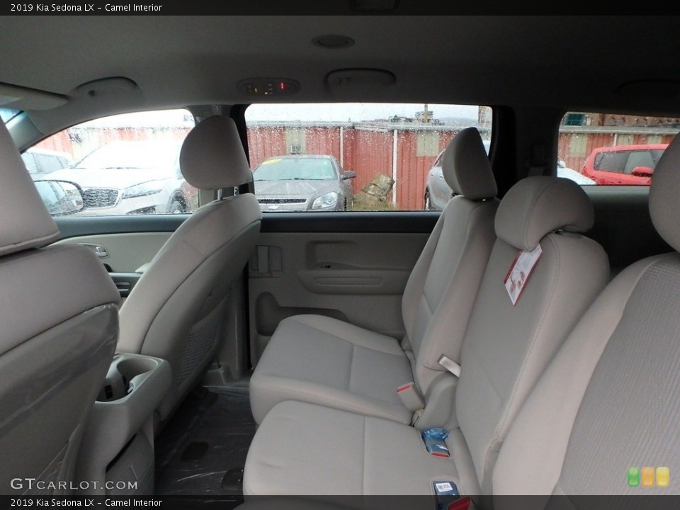 Camel Interior Rear Seat for the 2019 Kia Sedona LX #131087305