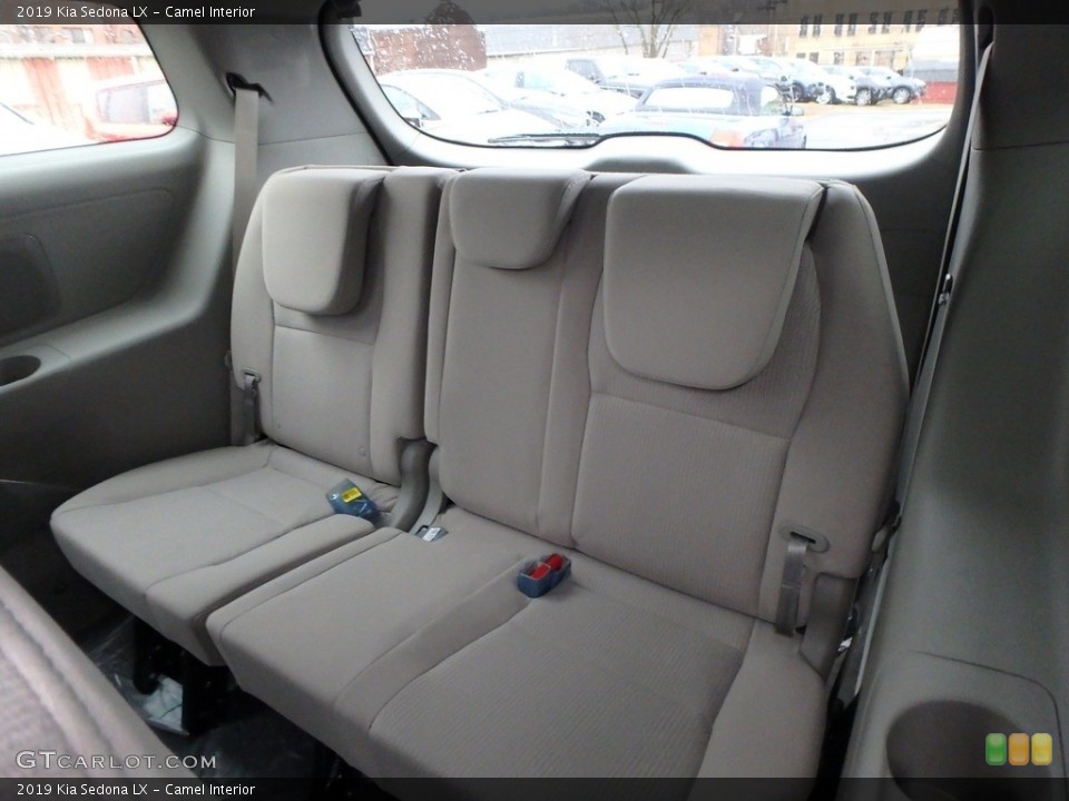 Camel Interior Rear Seat for the 2019 Kia Sedona LX #131087323