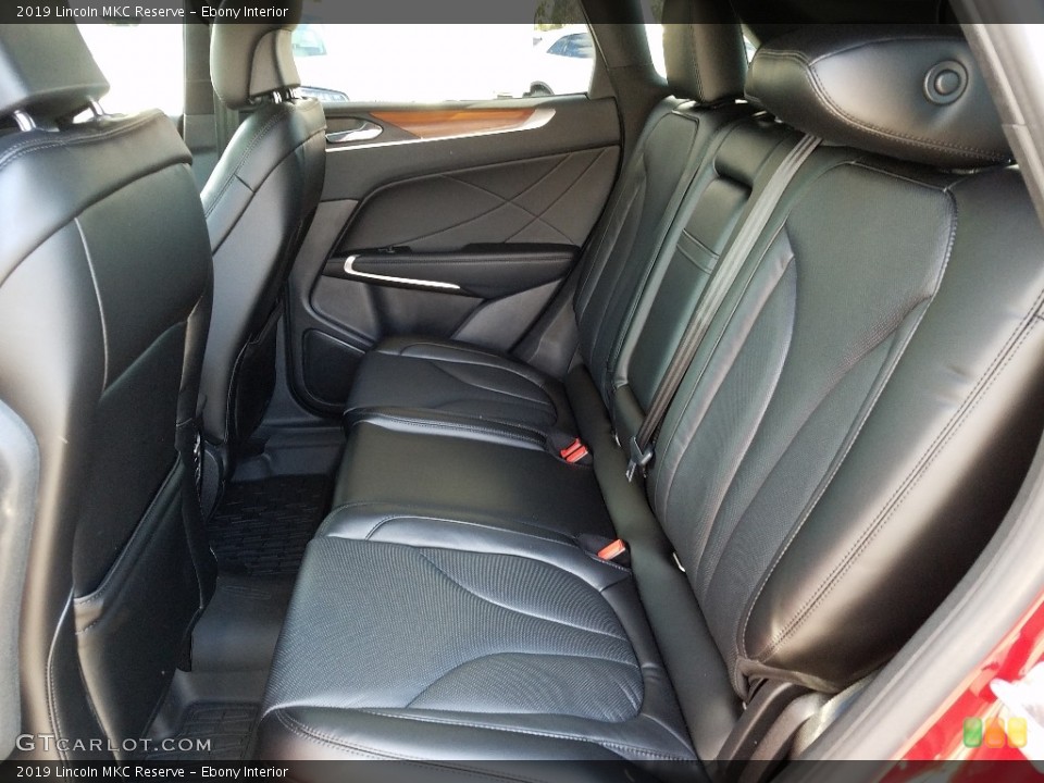 Ebony Interior Rear Seat for the 2019 Lincoln MKC Reserve #131105364