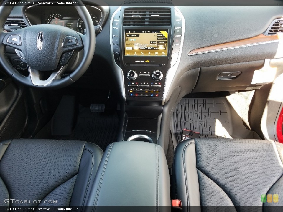 Ebony Interior Dashboard for the 2019 Lincoln MKC Reserve #131105428