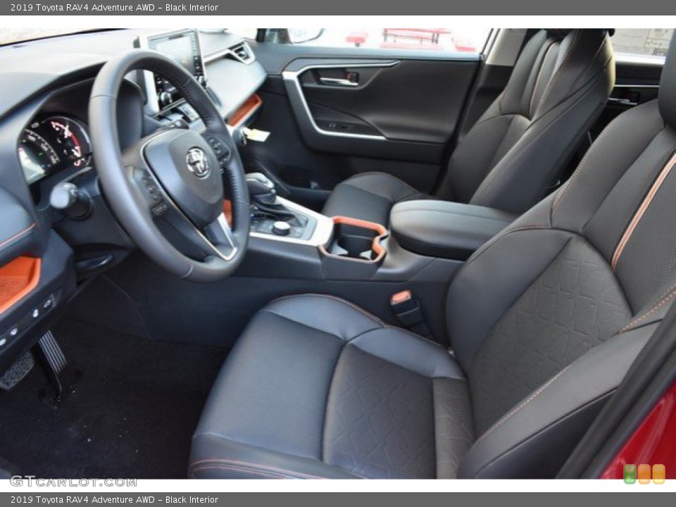 Black Interior Front Seat for the 2019 Toyota RAV4 Adventure AWD #131109837