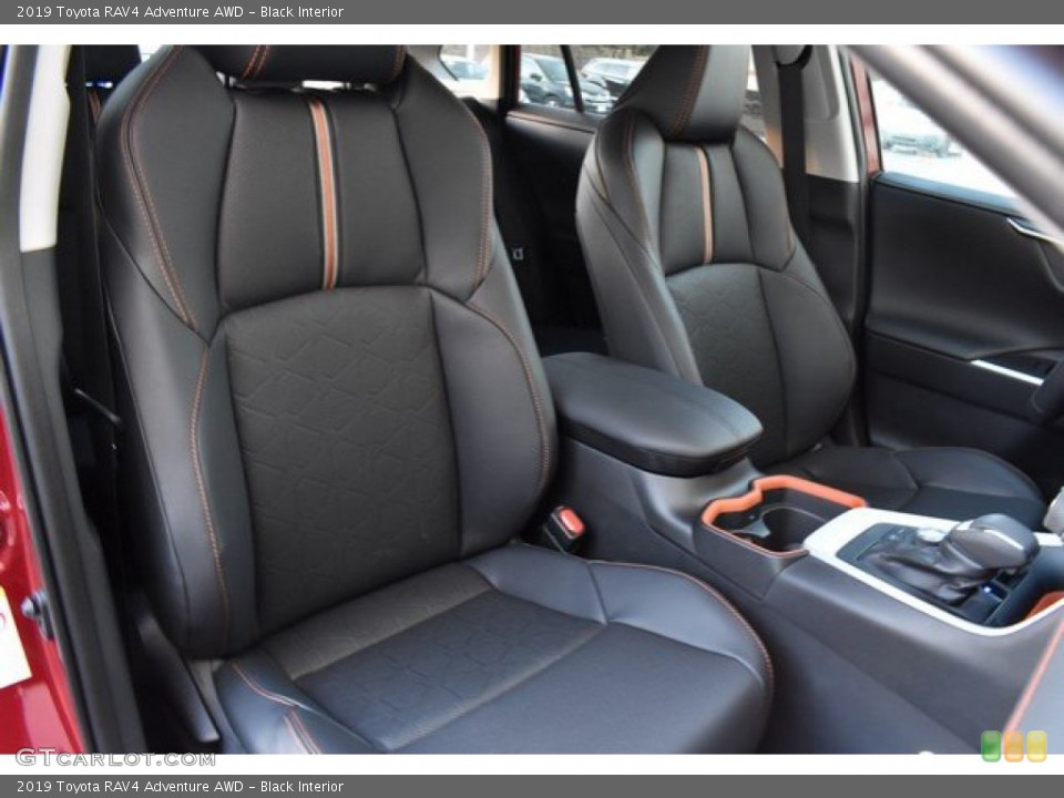 Black Interior Front Seat for the 2019 Toyota RAV4 Adventure AWD #131109966