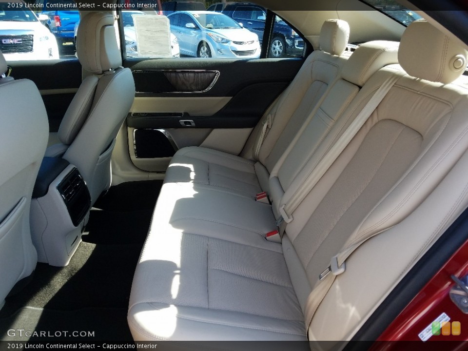 Cappuccino Interior Rear Seat for the 2019 Lincoln Continental Select #131110725