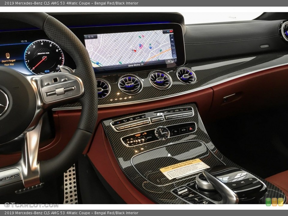 Bengal Red/Black Interior Dashboard for the 2019 Mercedes-Benz CLS AMG 53 4Matic Coupe #131114889
