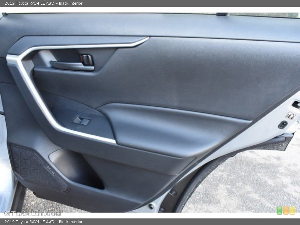 Black Interior Door Panel for the 2019 Toyota RAV4 LE AWD #131114958