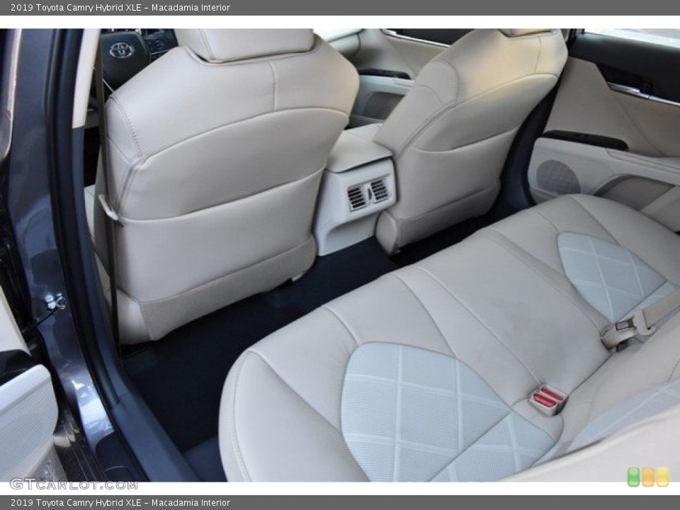Macadamia Interior Rear Seat for the 2019 Toyota Camry Hybrid XLE #131116062